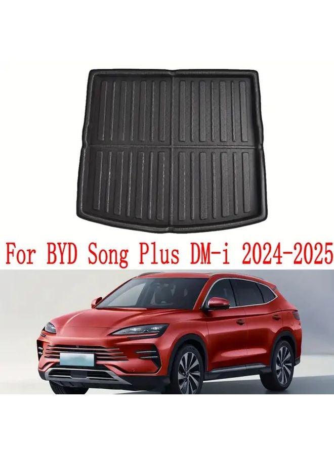 Black EVA Trunk Mat For BYD Song Plus DM i 2024 2025 All Weather Cargo Liner - Image 1